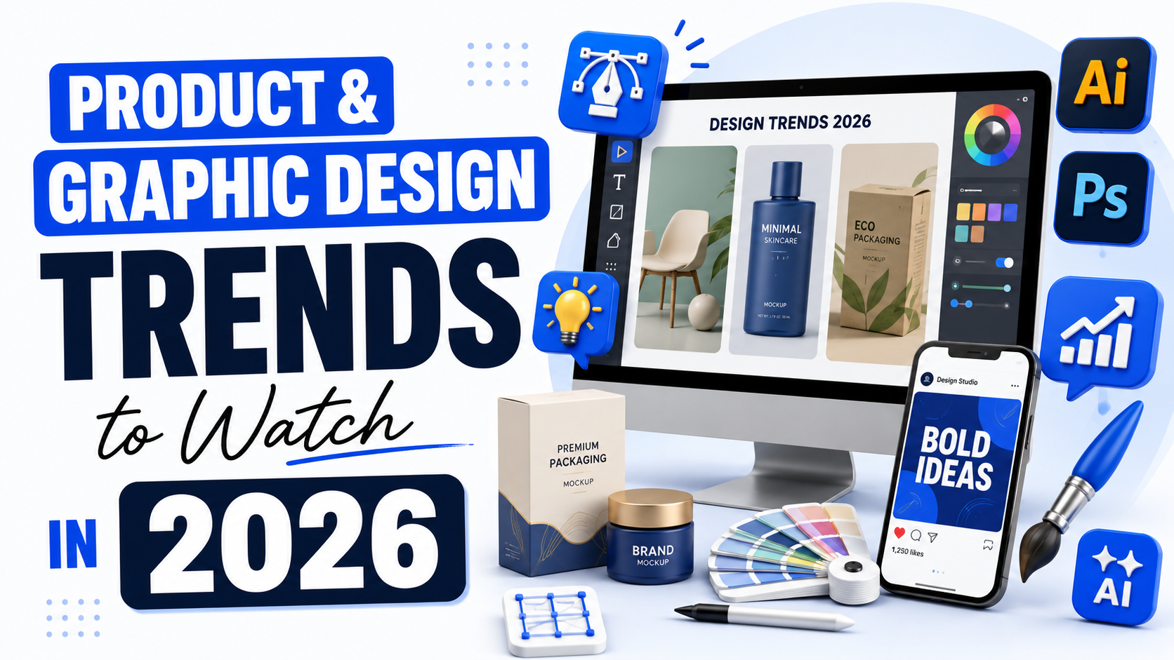 Top Product & Graphic Design Trends to Watch in 2026