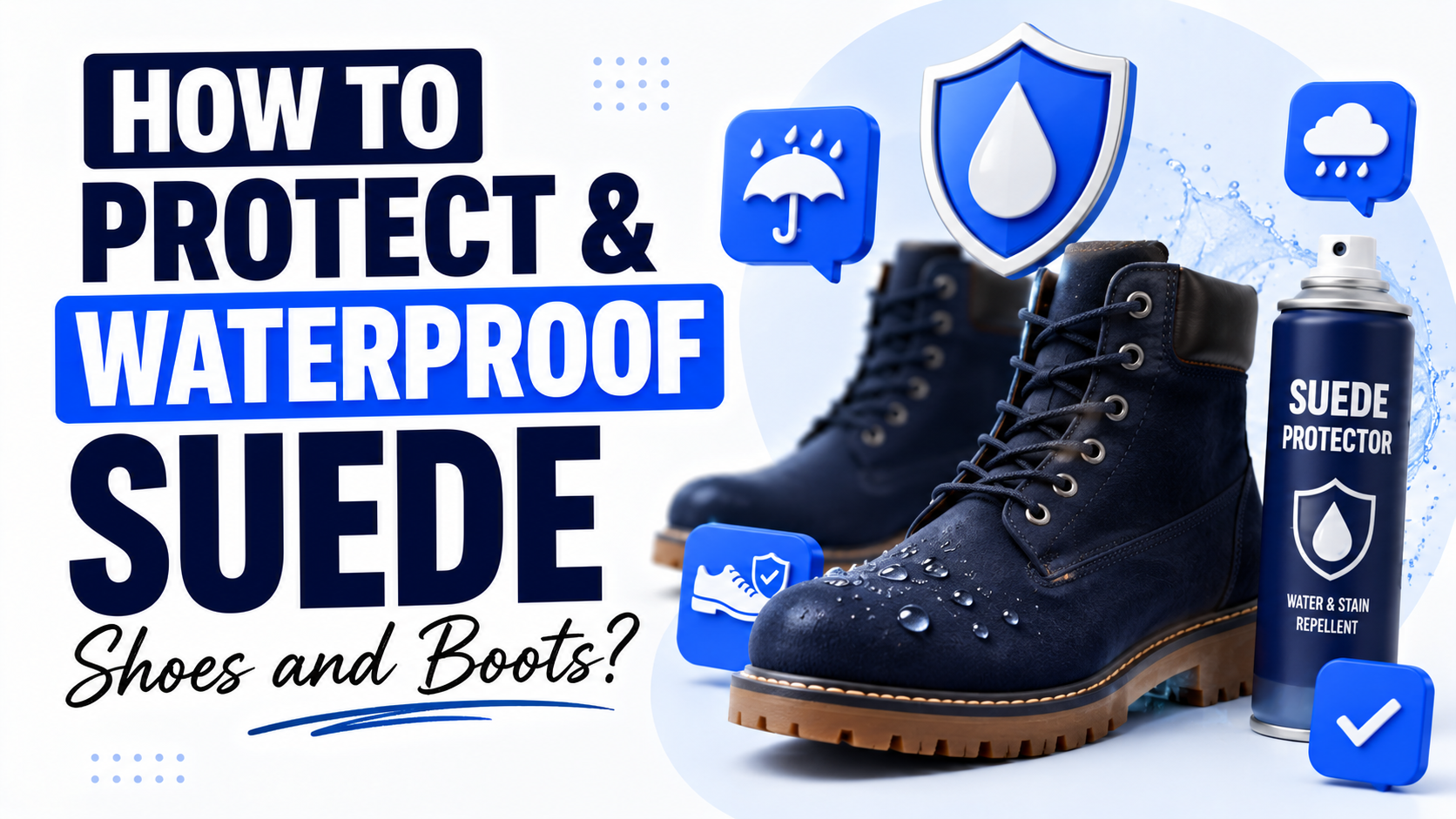 How to Protect and Waterproof Suede Shoes and Boots (Step by Step)